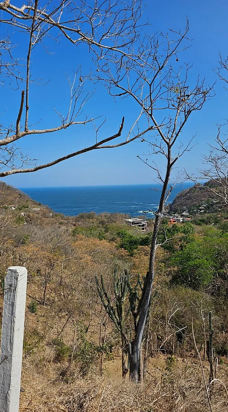 Terreno con Vista al Mar en Puerto Ángel, Oaxaca | Ideal para Inversión Turística